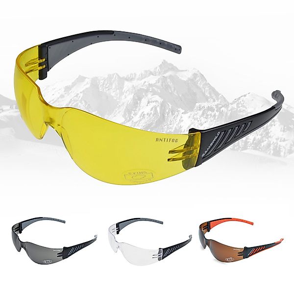 Gamswild Sportbrille UV400 Sonnenbrille Fahrradbrille Skibrille günstig online kaufen