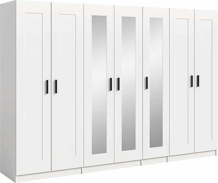 Home affaire Kleiderschrank "Farmsen, TOPSELLER, Schlafzimmerschrank, Garde günstig online kaufen