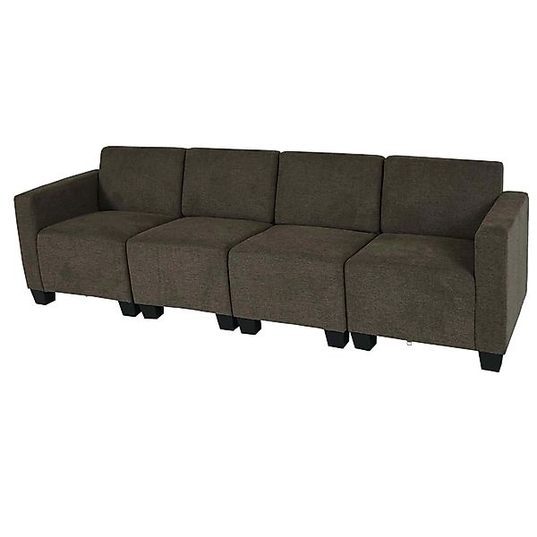 MCW Modular 4-Sitzer Sofa Couch Moncalieri Braun günstig online kaufen