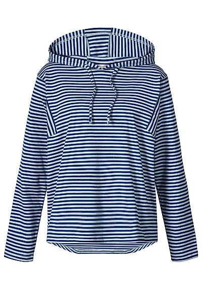 Himalaya Clothing Kurzarmshirt Schickes Kapuzenshirt gestreift günstig online kaufen