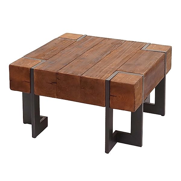 MCW Couchtisch A15 Braun 70x70cm günstig online kaufen