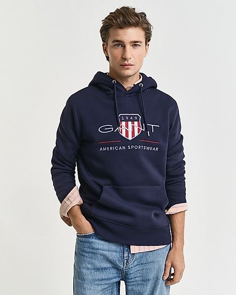 Gant Hoodie REG ARCHIVE SHIELD HOODIE mit modischer Logostickerei auf der B günstig online kaufen