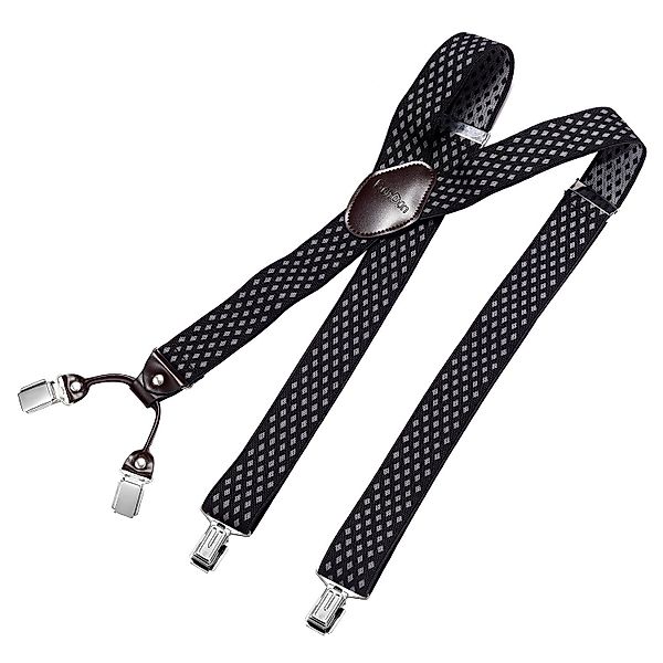 DonDon Hosenträger für Herren 3,5 cm günstig online kaufen