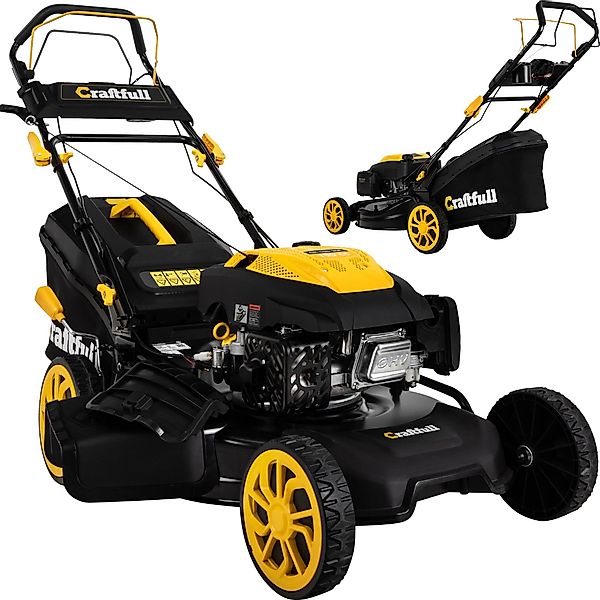 Craftfull Benzinrasenmäher CR-196-30E - 6 PS, günstig online kaufen