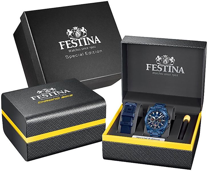 Festina Chronograph Chrono Bike 2025 Special Edition F20729/1, (Set, 3-tlg. günstig online kaufen