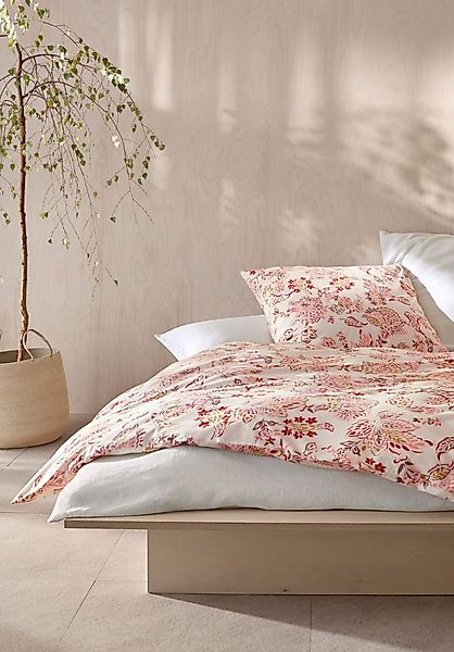 hessnatur Renforcé Bettwäsche Set GOA aus Bio-Baumwolle - natur - Größe 135 günstig online kaufen