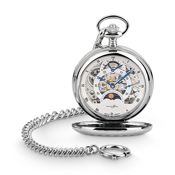 Hermann Jäckle Taschenuhr "Calw" Skelett-Design, Handaufzug, günstig online kaufen