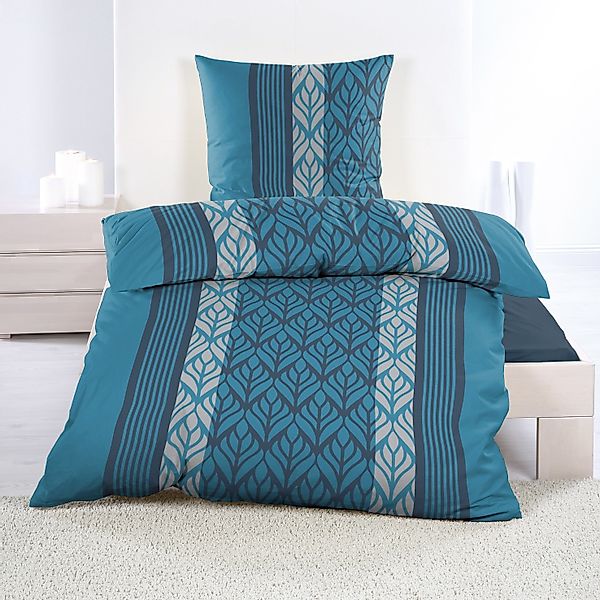 Casa Colori Bettwäsche Renforce Ganzjahres Bettgarnitur günstig online kaufen