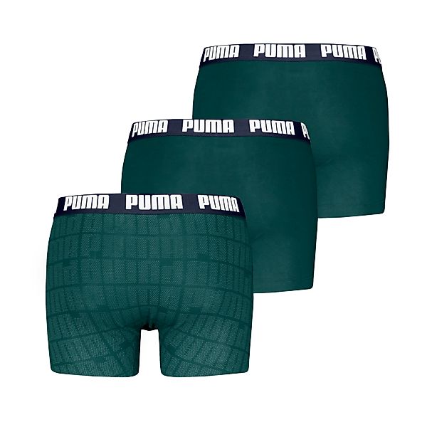 PUMA Boxershorts "PUMA MEN LOGO PRINT BOXERS" 3er Pack günstig online kaufen