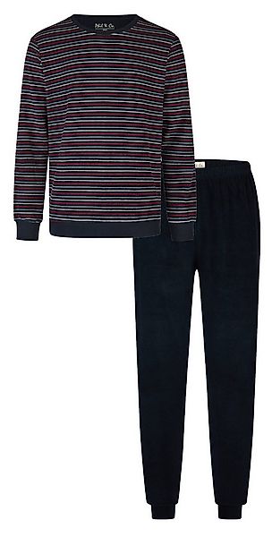 Phil & Co. Schlafanzug Herren Frottee Pyjama (2 tlg) Modisches Design günstig online kaufen