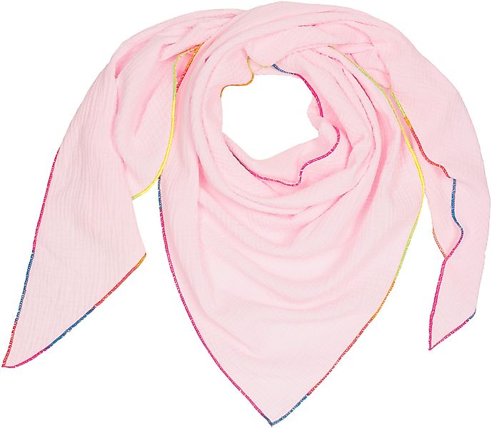 Caspar Modeschal Damen Dreieckstuch Musselin Schal günstig online kaufen