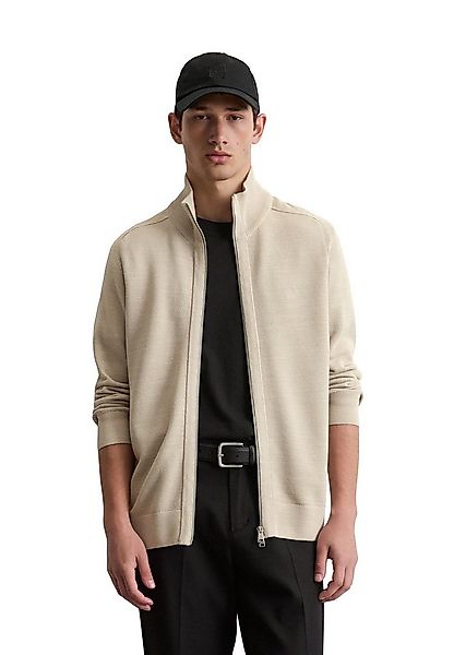 Marc O'Polo Cardigan aus feinem Bio-Baumwoll-Piqué günstig online kaufen