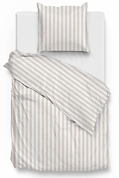 ZO HOME Bettwäsche »Banda-di-Lino« 2 Stk. tlg. Bettwäsche aus 100% Baumwoll günstig online kaufen