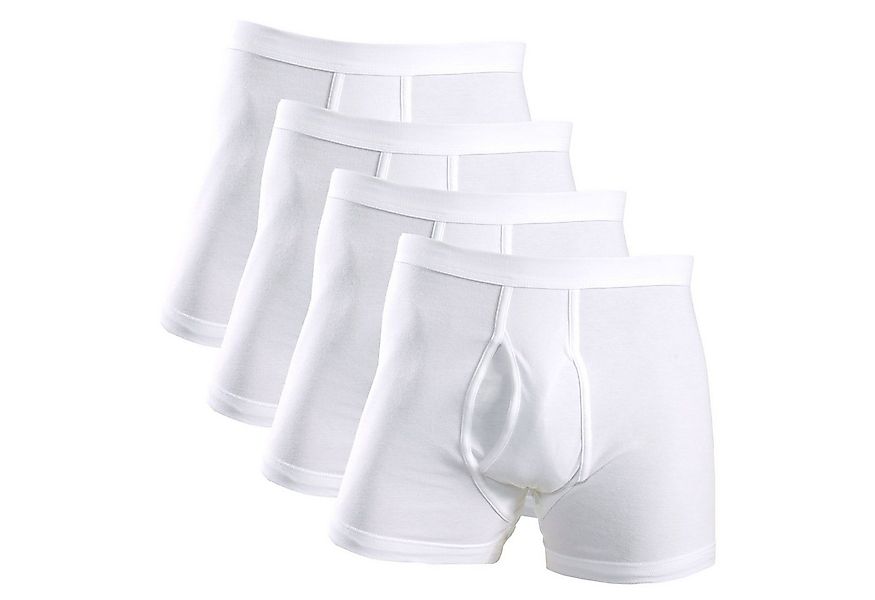 HERMKO Retro Boxer (Pack, 4er) 3940 4er Pack Herren Pagen mit Eingriff Schl günstig online kaufen