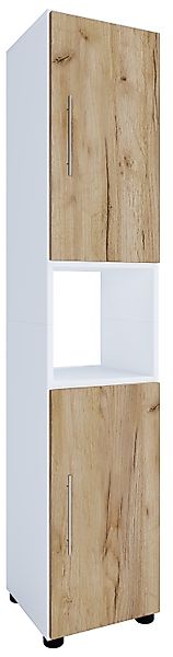 VCM Hochschrank Holz Badmöbel Badschrank Hochschrank günstig online kaufen