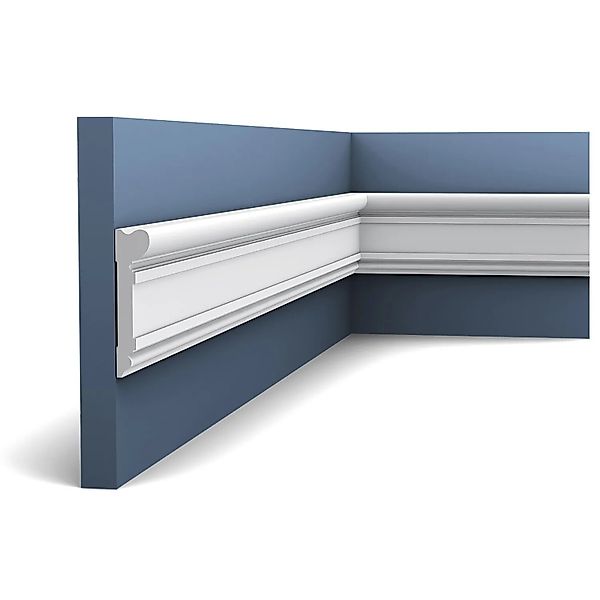 ORAC DECOR DX119-2300 LUXXUS Türumrandung Sockel Kabel Wand Decken Leiste 2 günstig online kaufen