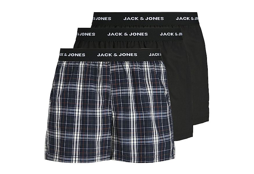 Jack & Jones PlusSize Boxershorts Jack&Jones Boxershorts 3er-Pack schwarz/k günstig online kaufen