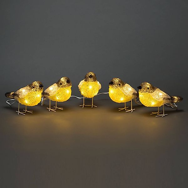 KONSTSMIDE LED-Lichterkette »Weihnachtsdeko aussen«, 40 warm weiße Dioden günstig online kaufen