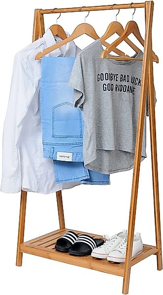 EUGAD Kleiderständer, mit Kleiderstange, Ablagefläche, offene günstig online kaufen
