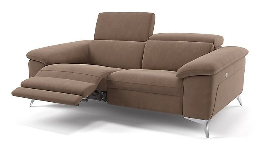 Sofanella 2-Sitzer Stoff STELLA, Relaxsofa, Designsofa, Designer Couch, Ita günstig online kaufen