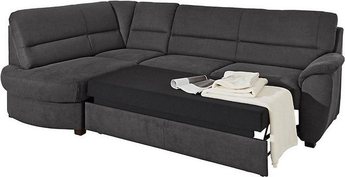 sit&more Ecksofa "Sonoma L-Form", wahlweise mit Bettfunktion und Bettkasten günstig online kaufen