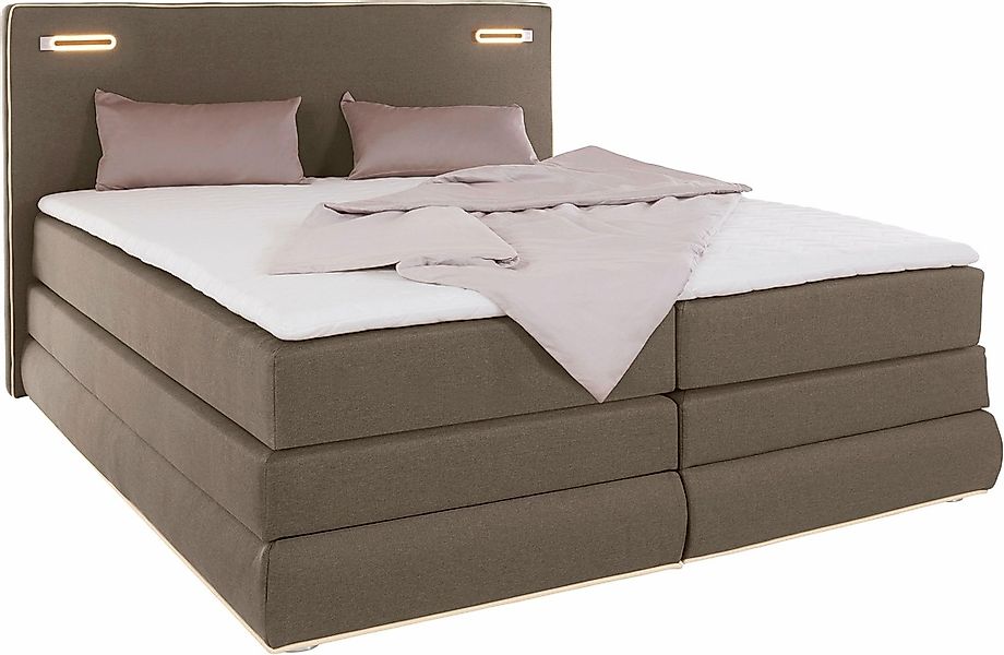 COLLECTION AB Boxspringbett "Ninoni", inkl. Bettkasten, Topper und wahlweis günstig online kaufen