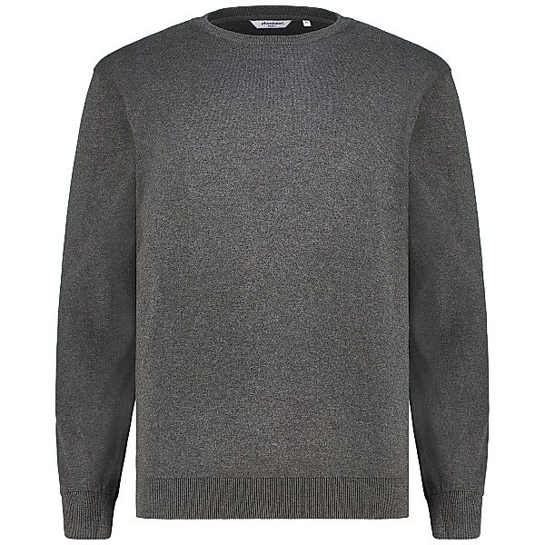 Pfundskerl Feinstrickpullover aus Baumwolle Farbe anthrazit Größe: 5XL günstig online kaufen