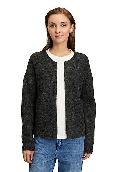 Cartoon Strickjacke Damen Strick-Cardigan mit Taschen (1-tlg) Struktur günstig online kaufen