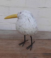 Deko-Impression Tierfigur Freche, witzige Möwe Statue günstig online kaufen