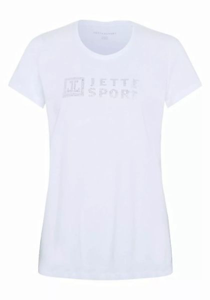JETTE SPORT Print-Shirt mit funkelndem Logo-Dekor günstig online kaufen