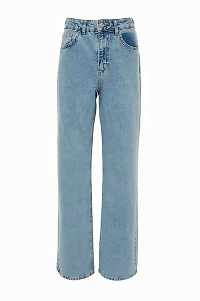 Nisan Ankle-Jeans Modische Wide-Leg-Jeans mit hohem Bund, 100% Baumwolle, B günstig online kaufen