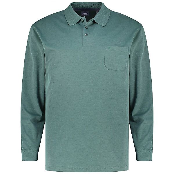 RAGMAN Pflegeleichtes Poloshirt "Soft Knit" Farbe dunkelgrün Größe: 6XL günstig online kaufen