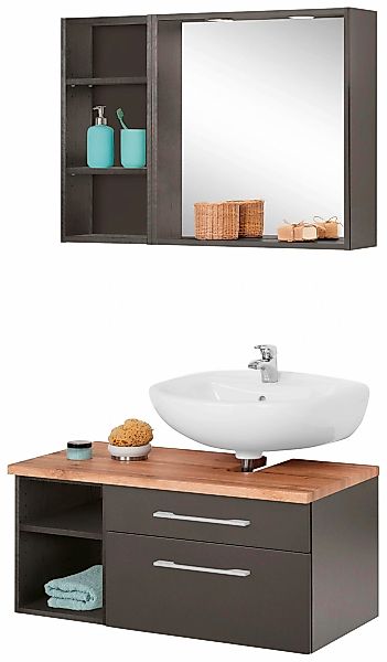 welltime Badmöbel-Set "Davos" 3 Stk. tlg. günstig online kaufen