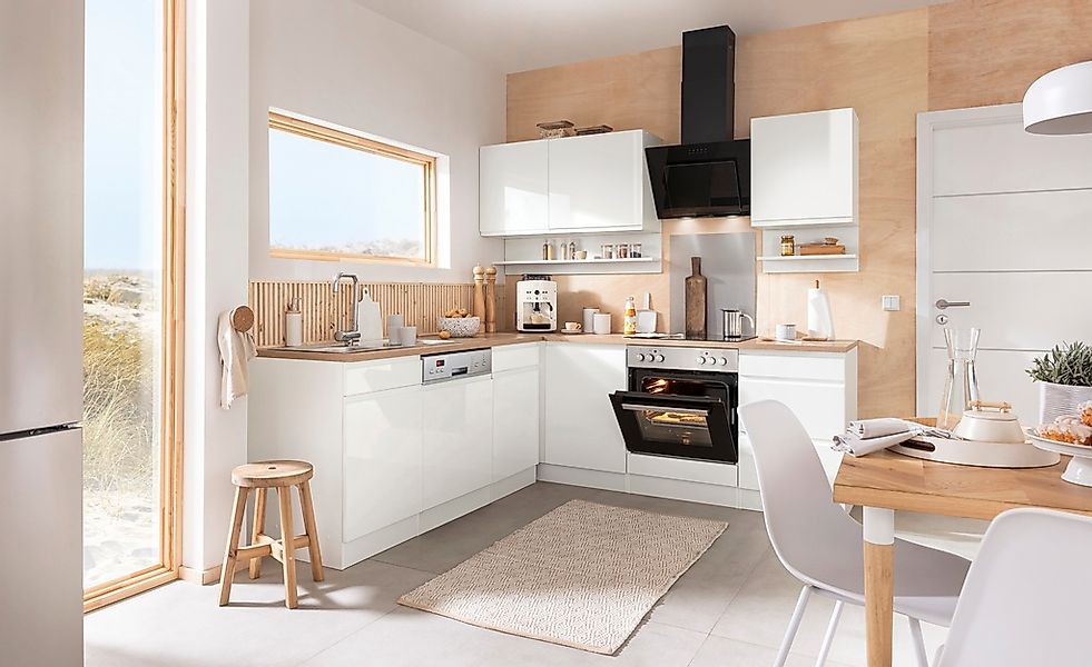 KOCHSTATION Winkelküche »KS-Virginia« Stellbreite 220/220 cm, wahlweise mit günstig online kaufen