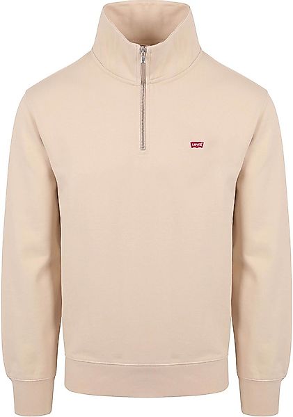 Levi's Sweater Half Zip Ecru - Größe XL günstig online kaufen