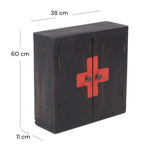 DESIGN DELIGHTS Wandregal MEDIZINSCHRANK MEDIC, 35x35x13cm, günstig online kaufen