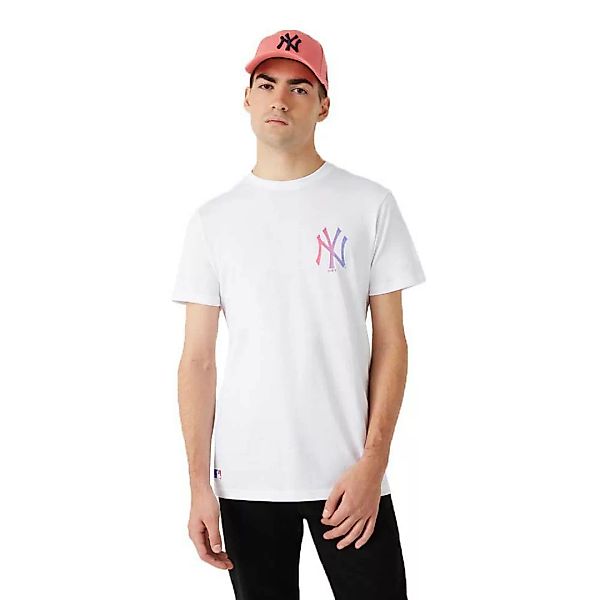 New Era Mlb Neon New York Yankees Kurzärmeliges T-shirt XL White günstig online kaufen