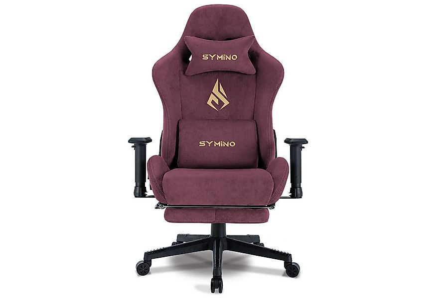 symino Gaming-Stuhl Premium Alcantara Stoff, ergonomischer, Serie MP günstig online kaufen