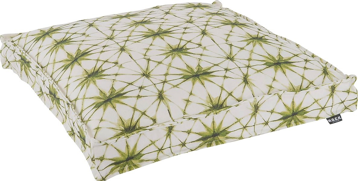 H.O.C.K. Sitzkissen "Badu Batik Saphire Outdoor", wasserabweisend günstig online kaufen