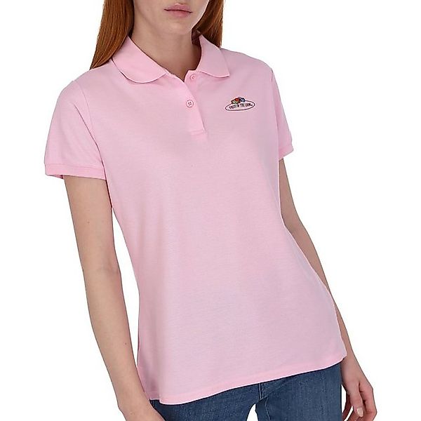 Fruit of the Loom Poloshirt Damen Polo-Shirt mit Vintage-Logo günstig online kaufen