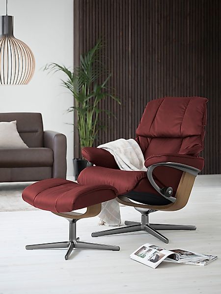 Stressless Relaxsessel "Reno", (Set, Relaxsessel mit Hocker), mit Hocker, m günstig online kaufen