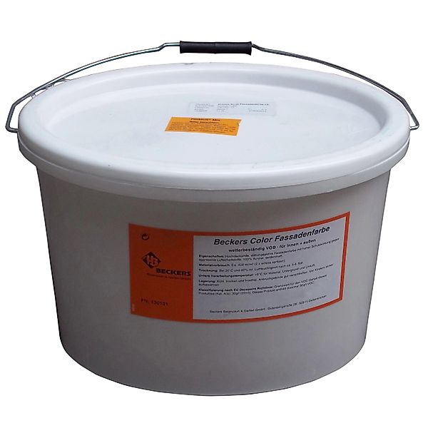 Beckers Betonzaun Acrylfarbe 12,5 l Schokolade günstig online kaufen