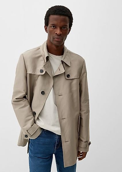 s.Oliver Langmantel Trenchcoat aus Twill günstig online kaufen