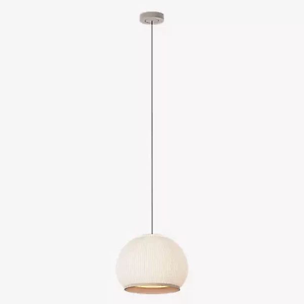 Vibia Knit Pendelleuchte LED, beige - 45 x 35 cm - casambi günstig online kaufen