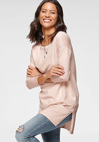 Laura Scott Longpullover mit U-Boot Ausschnitt günstig online kaufen