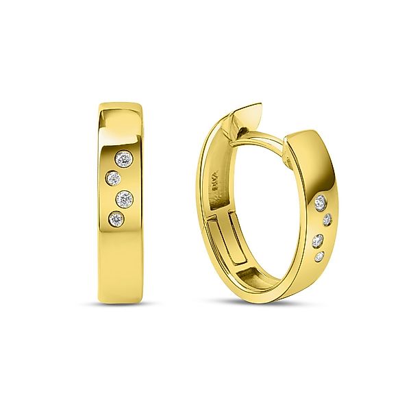 Orolino Paar Creolen Gold 585 mit günstig online kaufen