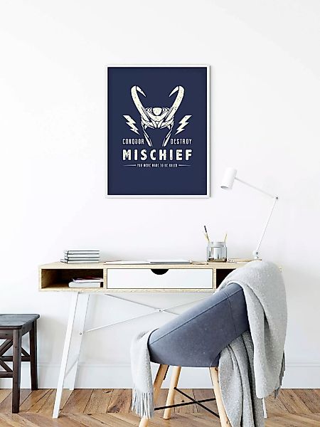 Komar Wandbild "Loki Mischief", (1 St.), Deutsches Premium-Poster Fotopapie günstig online kaufen