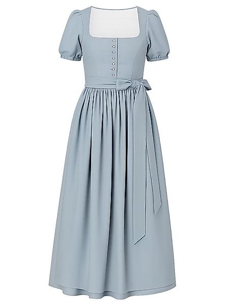 Madame Marie Dirndl Dirndl Alisora 75cm Länge taubenblau günstig online kaufen