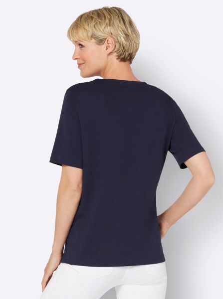 Classic Basics Kurzarmshirt "Kurzarm-Shirt" 1 Stk. tlg. günstig online kaufen