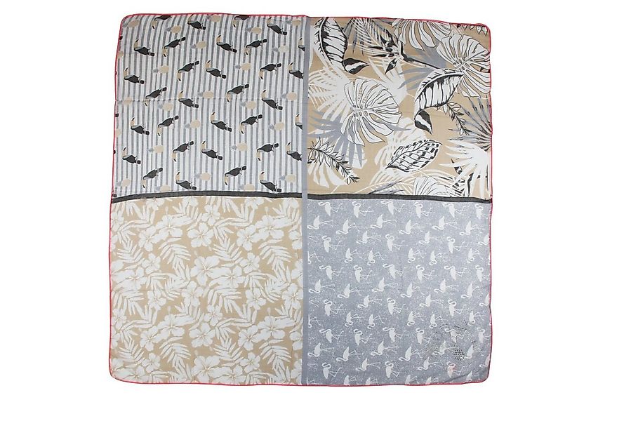 Vanessa & Melissa Modetuch Leichter Damen Schal, quadratisches Tuch mit, ex günstig online kaufen